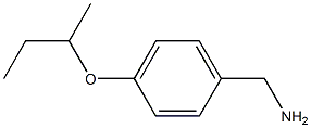 [4-(butan-2-yloxy)phenyl]methanamine Struktur