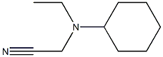 [cyclohexyl(ethyl)amino]acetonitrile Struktur