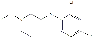 {2-[(2,4-dichlorophenyl)amino]ethyl}diethylamine Struktur