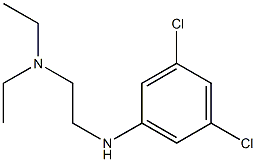 {2-[(3,5-dichlorophenyl)amino]ethyl}diethylamine Struktur