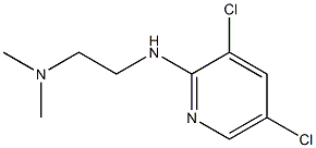 {2-[(3,5-dichloropyridin-2-yl)amino]ethyl}dimethylamine Struktur