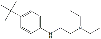 {2-[(4-tert-butylphenyl)amino]ethyl}diethylamine Struktur