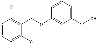 {3-[(2,6-dichlorophenyl)methoxy]phenyl}methanol Struktur