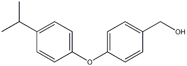 {4-[4-(propan-2-yl)phenoxy]phenyl}methanol Struktur