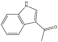 1-(1H-indol-3-yl)ethan-1-one Struktur