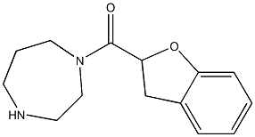 1-(2,3-dihydro-1-benzofuran-2-ylcarbonyl)-1,4-diazepane Struktur