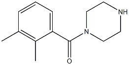 1-(2,3-dimethylbenzoyl)piperazine Struktur