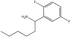 1-(2,5-difluorophenyl)hexan-1-amine Struktur