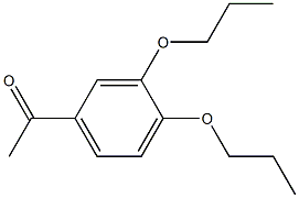 1-(3,4-dipropoxyphenyl)ethan-1-one Struktur