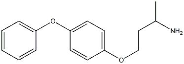 1-(3-aminobutoxy)-4-phenoxybenzene Struktur