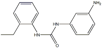 1-(3-aminophenyl)-3-(2-ethylphenyl)urea Struktur