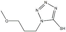 1-(3-methoxypropyl)-1H-tetrazole-5-thiol Struktur