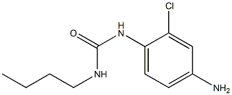 1-(4-amino-2-chlorophenyl)-3-butylurea Struktur