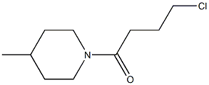 1-(4-chlorobutanoyl)-4-methylpiperidine Struktur