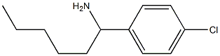 1-(4-chlorophenyl)hexan-1-amine Struktur