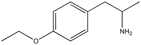 1-(4-ethoxyphenyl)propan-2-amine Struktur