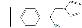 1-(4-tert-butylphenyl)-2-(1H-imidazol-1-yl)ethanamine Struktur