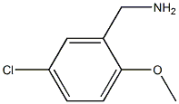 1-(5-chloro-2-methoxyphenyl)methanamine Struktur