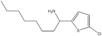 1-(5-chlorothiophen-2-yl)octan-1-amine Struktur