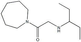 1-(azepan-1-yl)-2-(pentan-3-ylamino)ethan-1-one Struktur