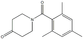 1-(mesitylcarbonyl)piperidin-4-one Struktur