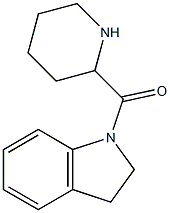 1-(piperidin-2-ylcarbonyl)-2,3-dihydro-1H-indole Struktur