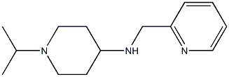 1-(propan-2-yl)-N-(pyridin-2-ylmethyl)piperidin-4-amine Struktur