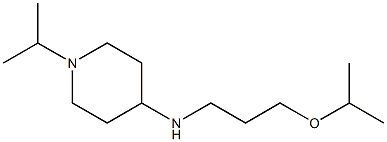 1-(propan-2-yl)-N-[3-(propan-2-yloxy)propyl]piperidin-4-amine Struktur