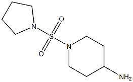 1-(pyrrolidine-1-sulfonyl)piperidin-4-amine Struktur