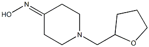 1-(tetrahydrofuran-2-ylmethyl)piperidin-4-one oxime Struktur