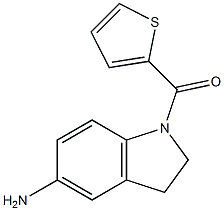 1-(thiophen-2-ylcarbonyl)-2,3-dihydro-1H-indol-5-amine Struktur