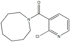 1-[(2-chloropyridin-3-yl)carbonyl]azocane Struktur