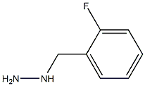 1-[(2-fluorophenyl)methyl]hydrazine Struktur