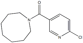 1-[(6-chloropyridin-3-yl)carbonyl]azocane Struktur