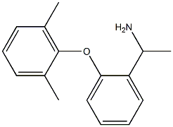 1-[2-(2,6-dimethylphenoxy)phenyl]ethan-1-amine Struktur