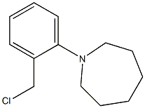 1-[2-(chloromethyl)phenyl]azepane Struktur