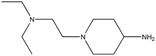 1-[2-(diethylamino)ethyl]piperidin-4-amine Struktur