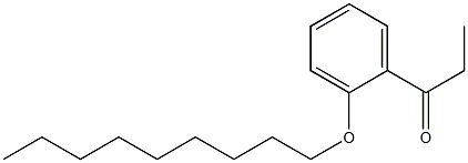 1-[2-(nonyloxy)phenyl]propan-1-one Struktur