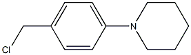 1-[4-(chloromethyl)phenyl]piperidine Struktur