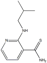 2-(isobutylamino)pyridine-3-carbothioamide Struktur