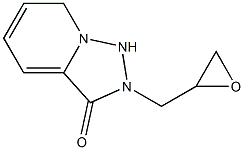 2-(oxiran-2-ylmethyl)-2H,3H-[1,2,4]triazolo[3,4-a]pyridin-3-one Struktur