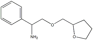 2-(oxolan-2-ylmethoxy)-1-phenylethan-1-amine Struktur