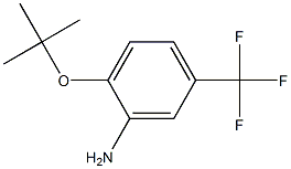 2-(tert-butoxy)-5-(trifluoromethyl)aniline Struktur