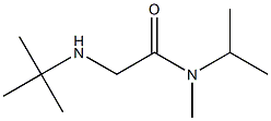 2-(tert-butylamino)-N-methyl-N-(propan-2-yl)acetamide Struktur