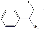 2,2-difluoro-1-phenylethan-1-amine Struktur