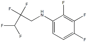 2,3,4-trifluoro-N-(2,2,3,3-tetrafluoropropyl)aniline Struktur