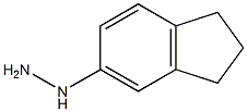 2,3-dihydro-1H-inden-5-ylhydrazine Struktur