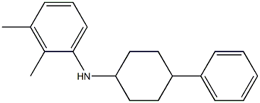 2,3-dimethyl-N-(4-phenylcyclohexyl)aniline Struktur