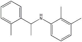 2,3-dimethyl-N-[1-(2-methylphenyl)ethyl]aniline Struktur