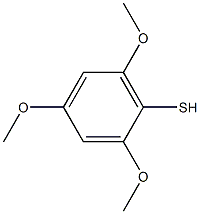 2,4,6-trimethoxybenzene-1-thiol Struktur